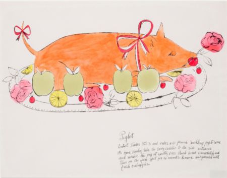 Múltiple Warhol - Piglet (from Wild Raspberries) (F. & S. IV.134A)