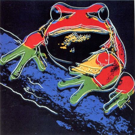 Serigrafía Warhol - Pine Barrens Tree Frog (FS II.294)