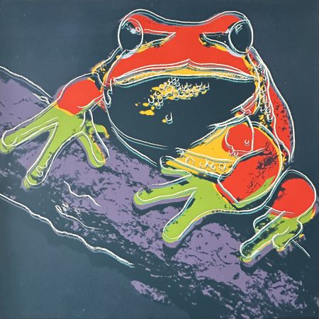Serigrafía Warhol - Pine Barrens Tree Frog (FS II.294)