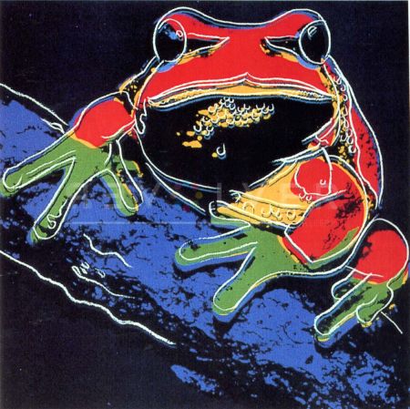 Serigrafía Warhol - Pine Barrens Tree Frog (FS II.294)