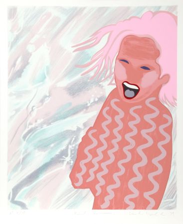 Serigrafía Kogelnik - Pink Swim