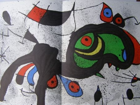 Litografía Miró - PINTURAS SOBRE PAPEL