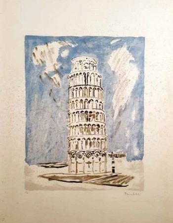 Litografía Tamburi - PISA