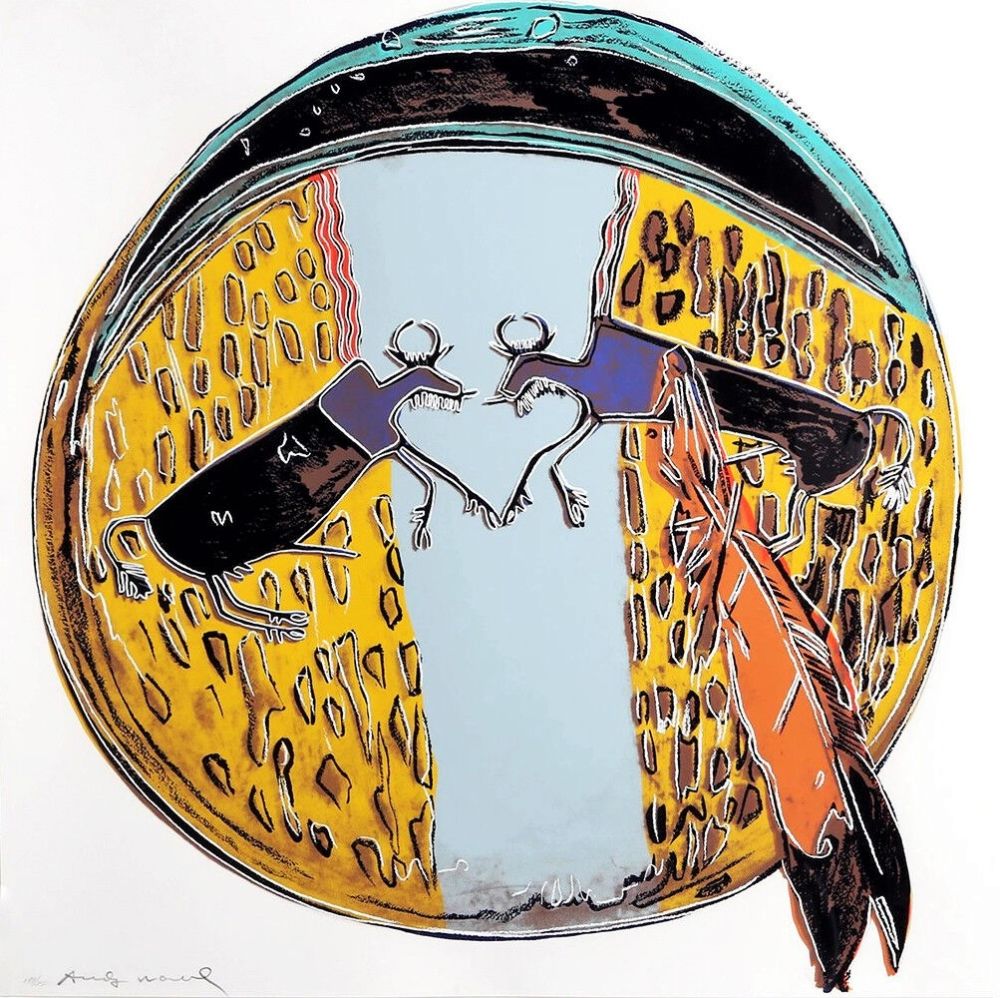 Serigrafía Warhol - Plains Indian Shield