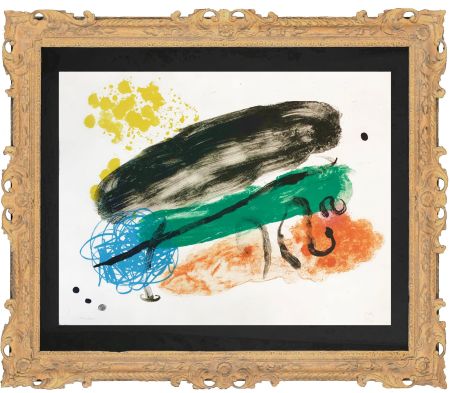 Litografía Miró - PLATE 16 (AUS: ALBUM 19) 