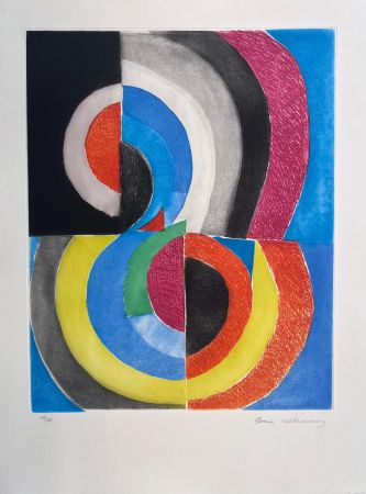 Aguafuerte Y Aguatinta Delaunay - Plougastel 