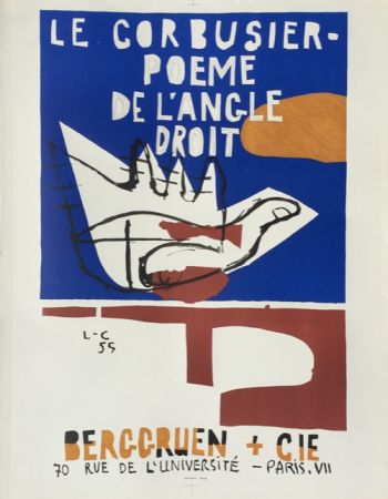 Litografía Le Corbusier - Poeme de l'Angle Droit