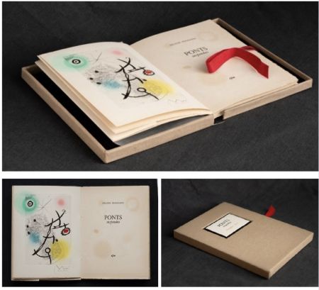 Libro Ilustrado Miró - PONTS SUSPENDUS