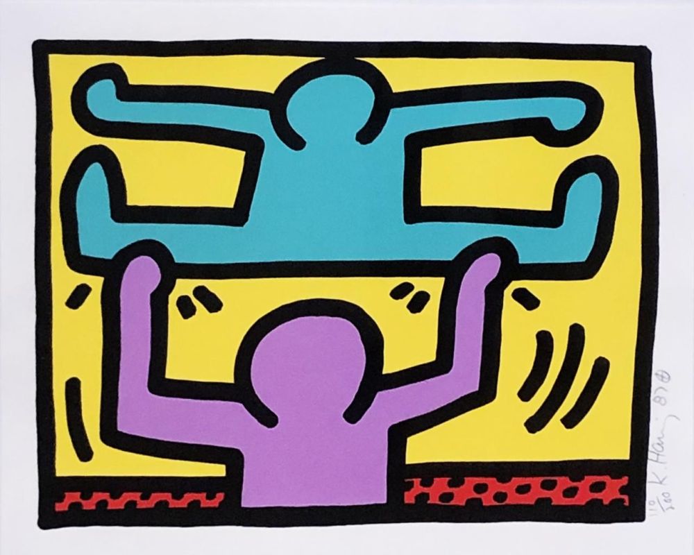 Serigrafía Haring - Pop Shop I (D)