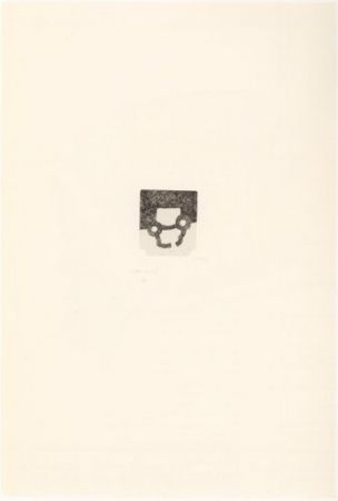 Grabado Chillida - Portfolio 12th Anniversary of Galeria Joan Prats