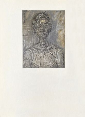 Litografía Giacometti - Portrait
