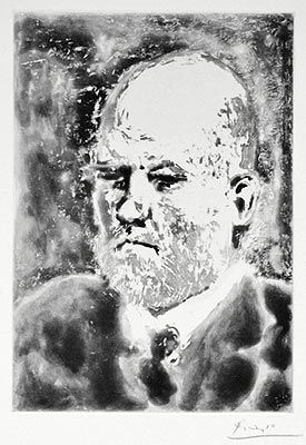 Aguafuerte Y Aguatinta Picasso - Portrait d'Ambroise Vollard III