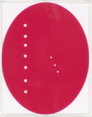 Múltiple Fontana - Portrait d’Antonin Artaud, by Otto Hahn (Red)