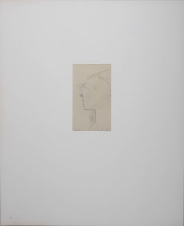 Litografía Modigliani - Portrait de Béatrice Hastings