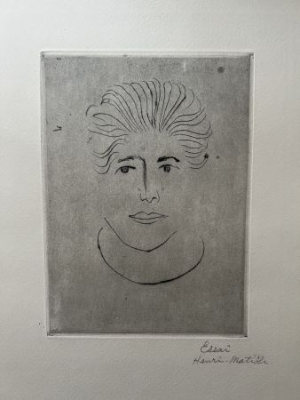 Sin Técnico Matisse - Portrait de Madame Matisse