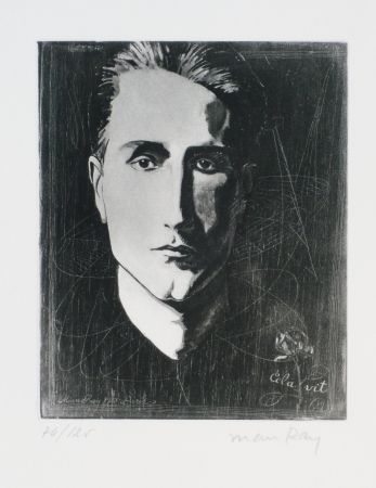 Aguafuerte Y Aguatinta Ray - Portrait de Marcel Duchamp