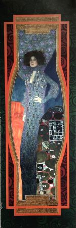 Cartel Klimt (After) - Portrait d'Emile Louise Flöge