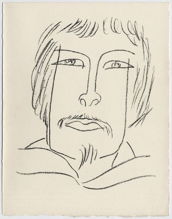 Litografía Matisse - Portrait d'homme esquimau n° 7. 1947 (Pour Une Fête en Cimmérie)