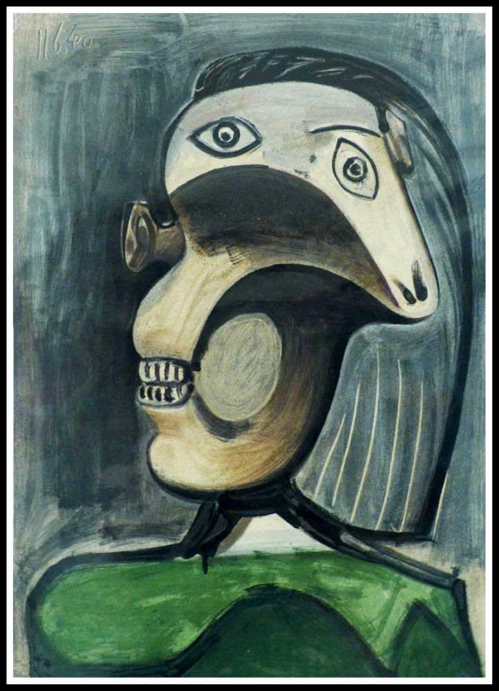 Litografía Picasso (After) - PORTRAIT DORA MAAR