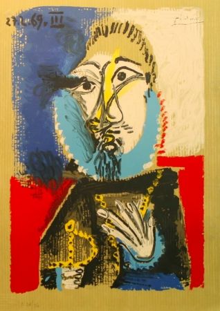 Litografía Picasso - Portrait Imaginaires 27.2.69 III