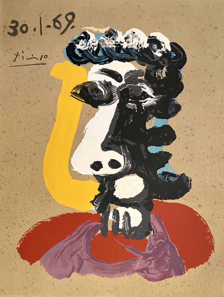 Litografía Picasso - Portrait Imaginaires 30.1.69