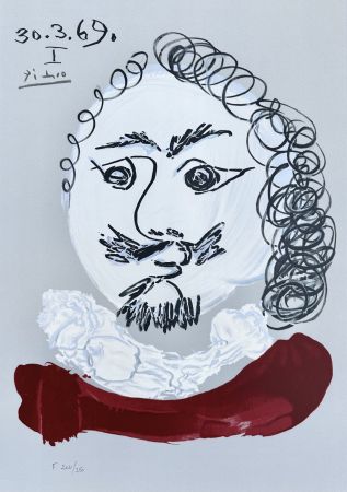 Litografía Picasso - Portrait Imaginaires 30.3.69 I