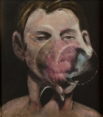 Aguafuerte Y Aguatinta Bacon - Portrait of Peter Beard I 