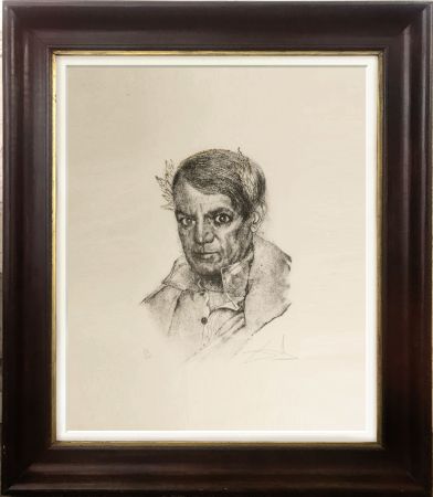 Grabado Dali - Portrait of Picasso
