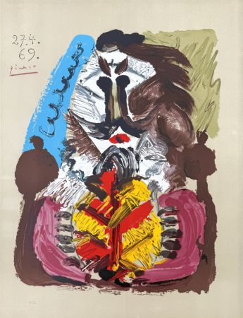 Litografía Picasso - Portraits Imaginaires 27.4.69