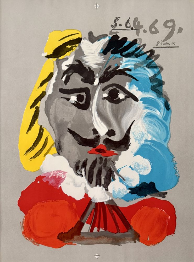 Litografía Picasso - Portraits Imaginaires, 5.6.4.69 Proof