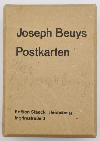 Múltiple Beuys - Postkarten. Multiple.
