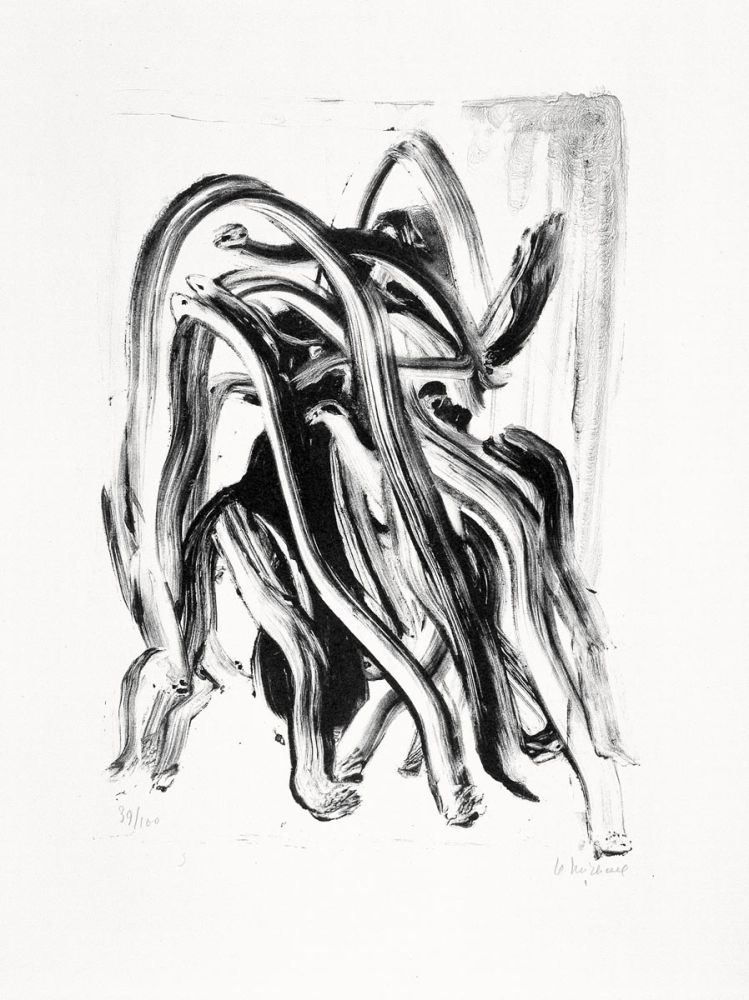 Litografía Michaux - Pour Brunidor