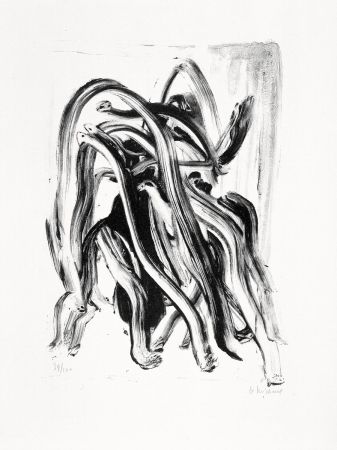 Litografía Michaux - Pour Brunidor