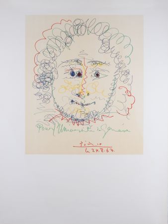 Litografía Picasso - Pour l'Université de Genève