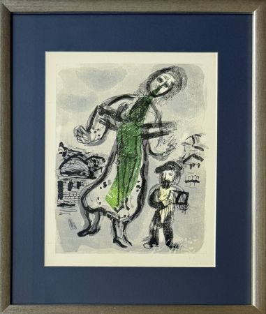 Grabado En Madera Chagall - Poèmes, Planche XIII