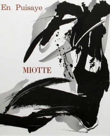 Libro Ilustrado Miotte - Poètique de Jean Miotte 