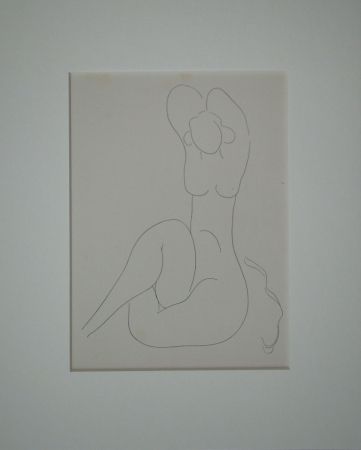 Litografía Matisse - Poésies de Mallarmé