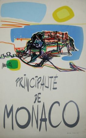 Serigrafía Moretti - Principauté de Monaco  1960