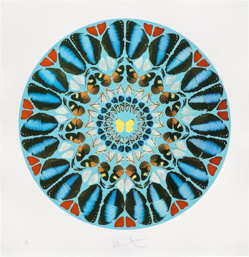 Serigrafía Hirst - Psalm: Ad te, Domine, levavi