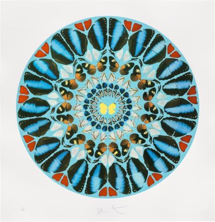 Serigrafía Hirst - Psalm: Ad te, Domine, levavi