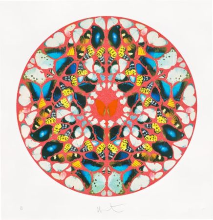 Serigrafía Hirst - Psalm: Domine, Ne In Furore