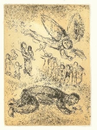 Punta Seca Chagall - Psaumes de David 2 