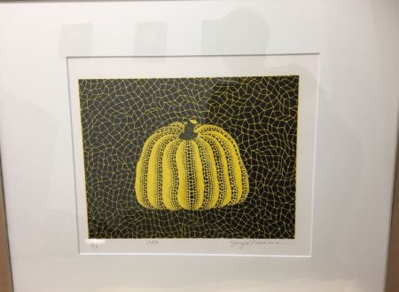 Litografía Kusama - Pumpkin
