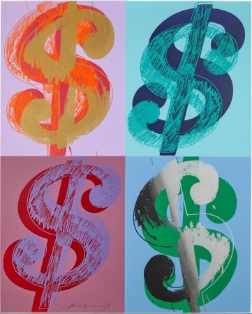 Serigrafía Warhol - $ (Quadrant), II.283