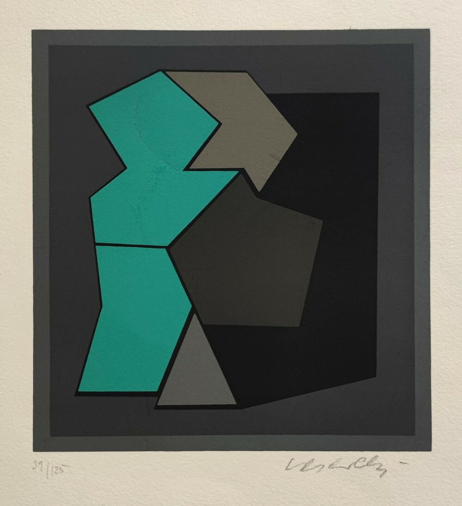 Serigrafía Vasarely - Quami-1