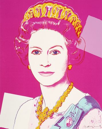 Serigrafía Warhol - Queen Elizabeth II of the United Kingdom 336 by Andy Warhol 