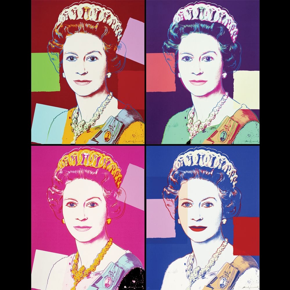 Serigrafía Warhol - Queen Elizabeth II Of The United Kingdom Complete Portfolio (Reigning Queens)