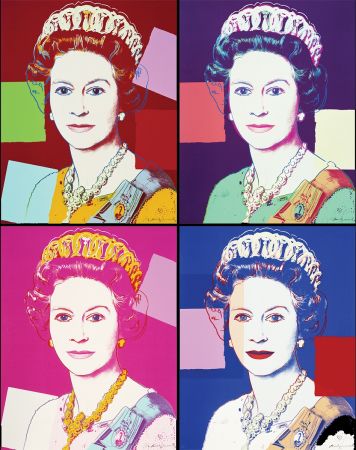 Serigrafía Warhol - Queen Elizabeth II Of The United Kingdom Complete Portfolio (Reigning Queens)
