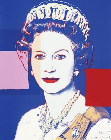 Serigrafía Warhol - Queen Elizabeth II of the United Kingdom (FS II.335)