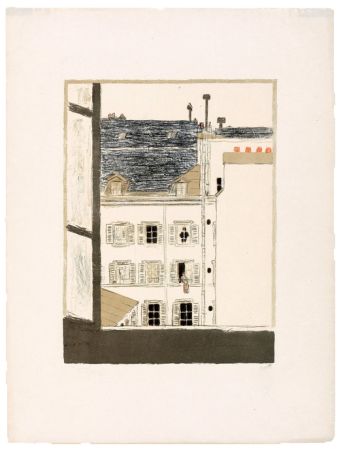 Litografía Bonnard - Quelques aspects de la vie de Paris 10
